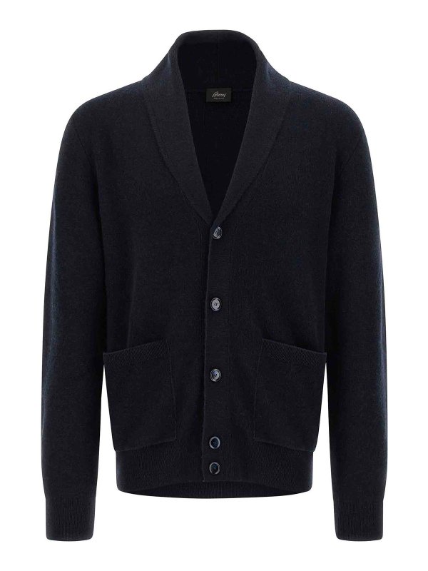 BRIONI: カーディガン - カーディガン - ブルー