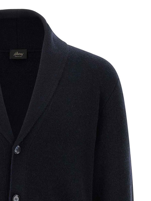 The Best Shops BRIONI: カーディガン - カーディガン - ブルー
