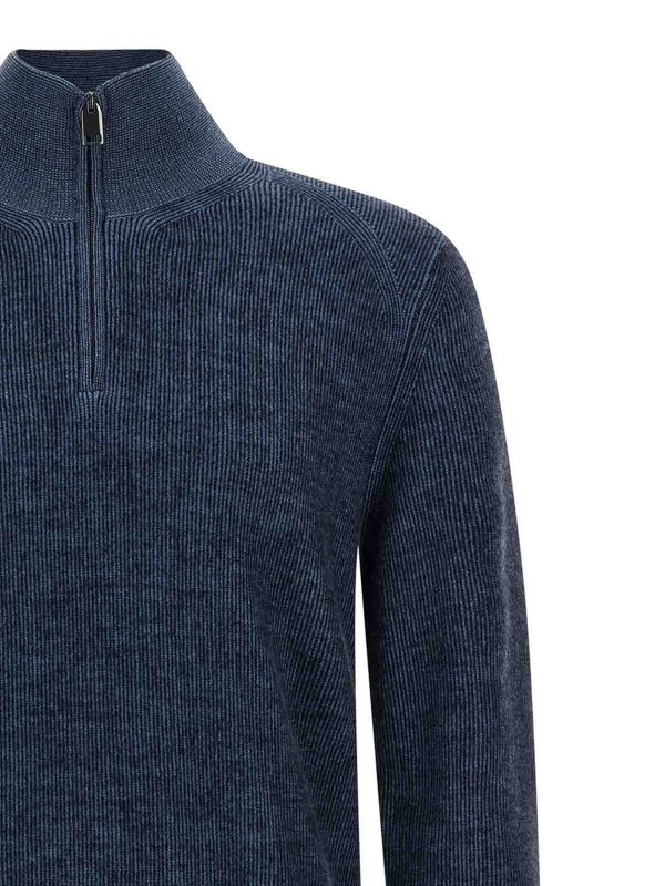 Cardigan - Bleu shop online: BRIONI