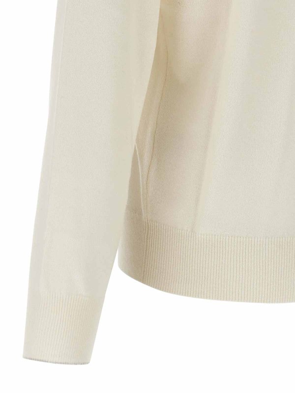 Cardigan - Weiß shop online: BRUNELLO CUCINELLI