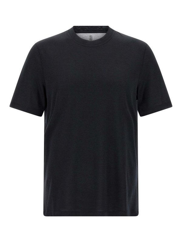 BRUNELLO CUCINELLI: T-shirts - T-Shirt - Noir