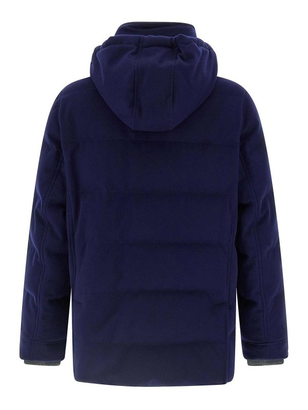 BRUNELLO CUCINELLI: casual jackets online - Flannel Down Jacket