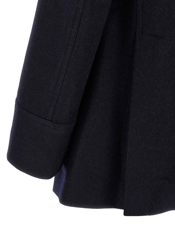 Double Flannel Caban shop online: BRUNELLO CUCINELLI