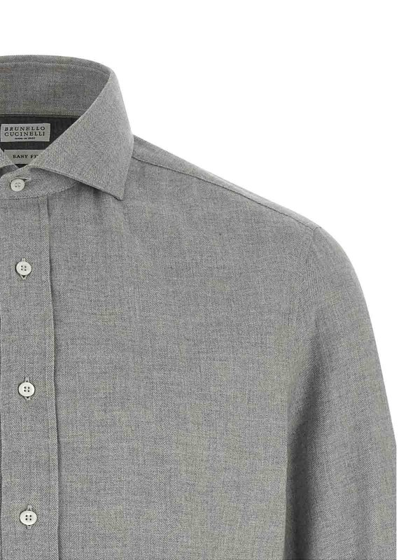 The Best Shops BRUNELLO CUCINELLI: shirts - Cotton Shirt