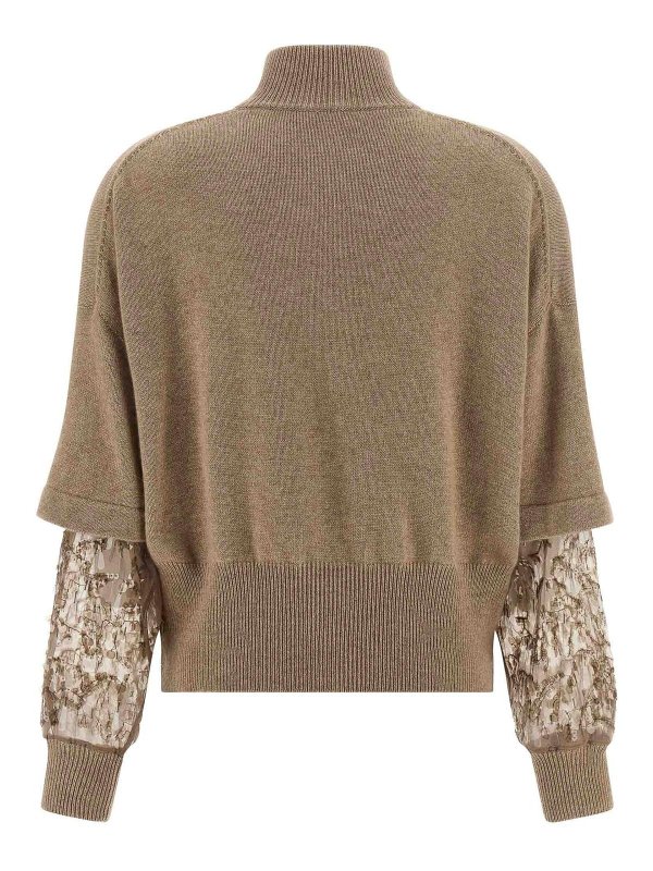 BRUNELLO CUCINELLI: Cardigans online - Cardigan - Beige