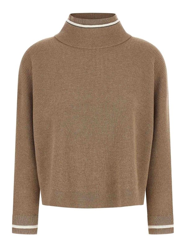 BRUNELLO CUCINELLI: Cardigans - Cardigan - Marron