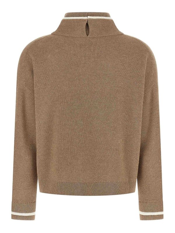 BRUNELLO CUCINELLI: Cardigans online - Cardigan - Marron