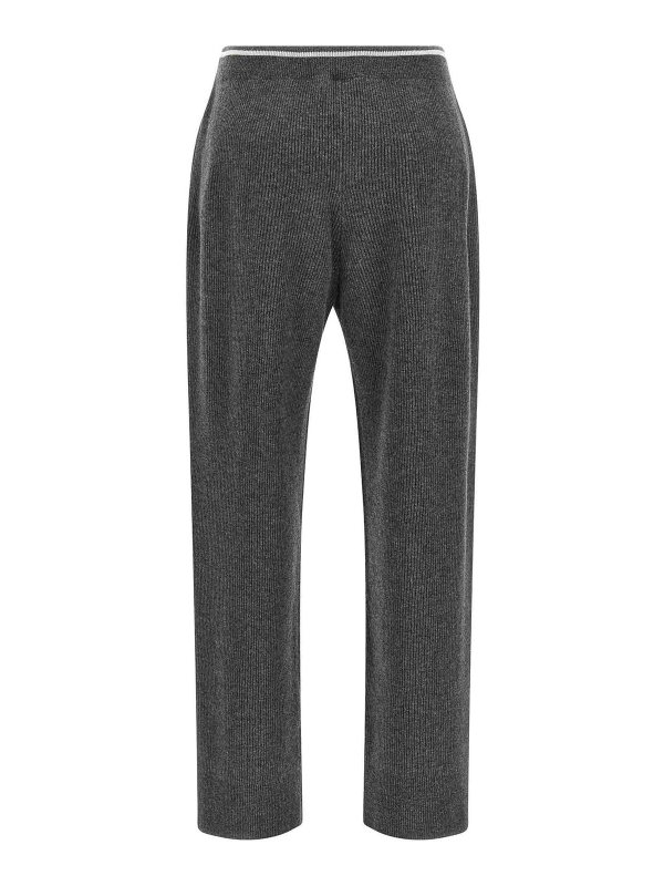 BRUNELLO CUCINELLI: casual trousers online - English Ribbed Trousers