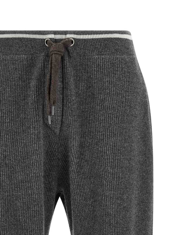 The Best Shops BRUNELLO CUCINELLI: casual trousers - English Ribbed Trousers