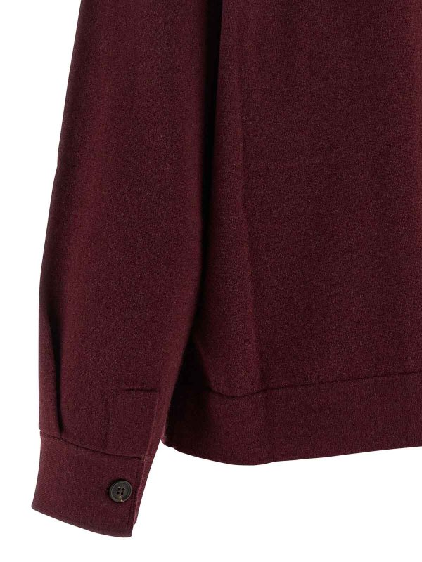 シャツ - ダークレッド shop online: BRUNELLO CUCINELLI