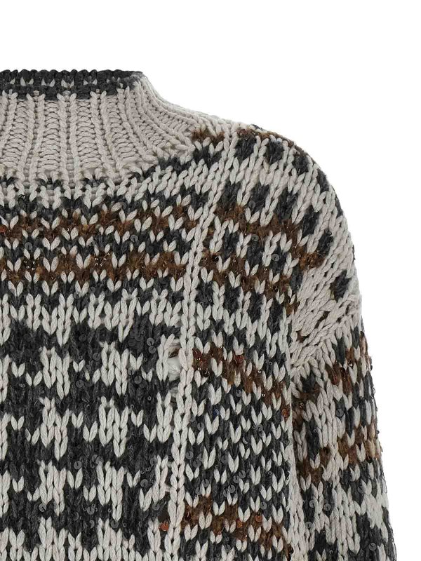 The Best Shops BRUNELLO CUCINELLI: crew necks - Opera Sweater