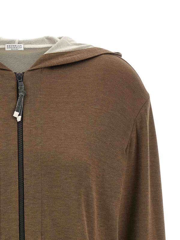 The Best Shops BRUNELLO CUCINELLI: Sweatshirts und Pullover - Sweatshirt - Braun