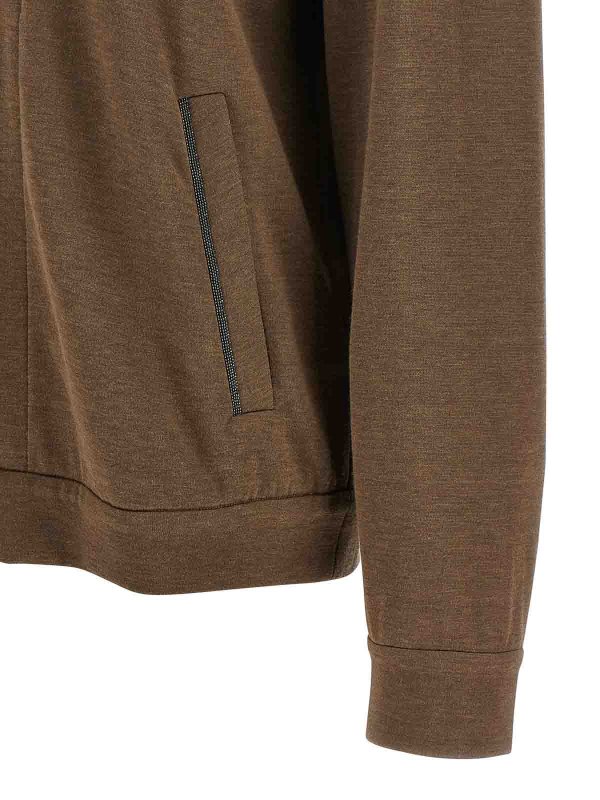 Sweatshirt - Braun shop online: BRUNELLO CUCINELLI