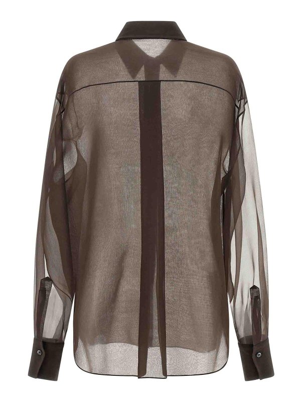 BRUNELLO CUCINELLI: shirts online - Organza Shirt