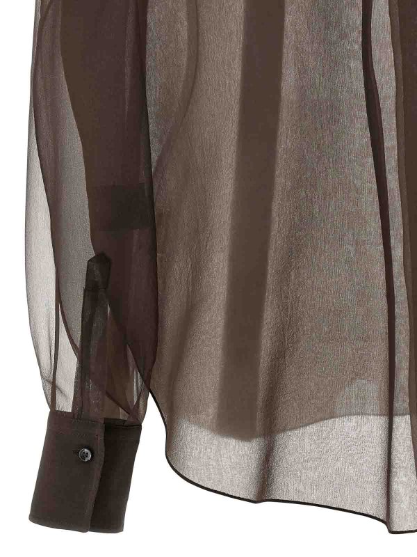 Organza Shirt shop online: BRUNELLO CUCINELLI