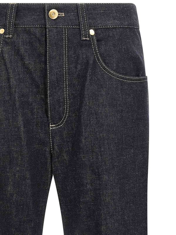 The Best Shops BRUNELLO CUCINELLI: Jeans évasés - Jean Bootcut - Bleu