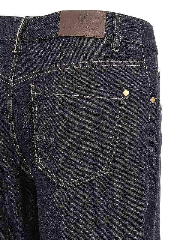 Jean Bootcut - Bleu shop online: BRUNELLO CUCINELLI