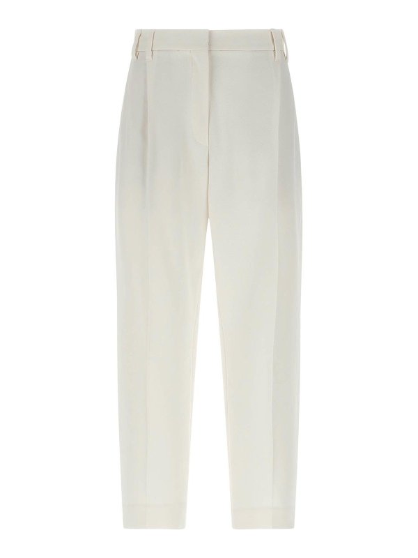BRUNELLO CUCINELLI: Casual Hosen - Casual Hose - Weiß