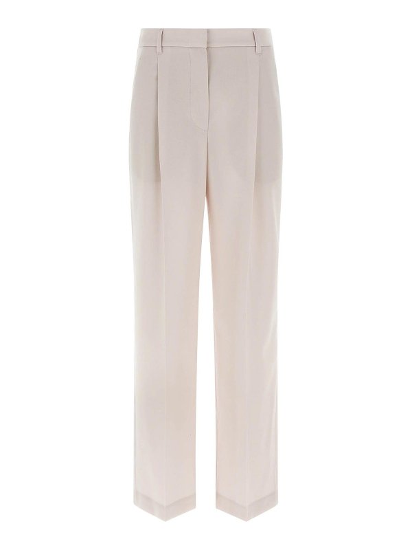 BRUNELLO CUCINELLI: Casual Hosen - Casual Hose - Weiß