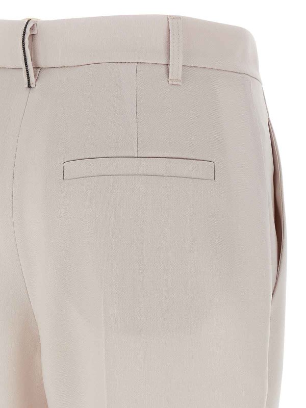 Casual Hose - Weiß shop online: BRUNELLO CUCINELLI