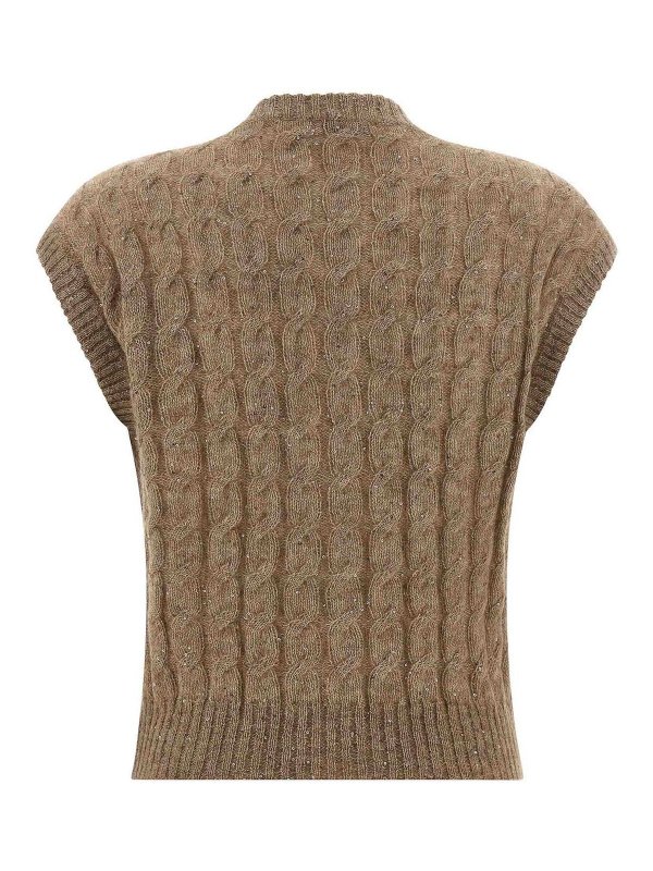 BRUNELLO CUCINELLI: vests online - Knit Vest