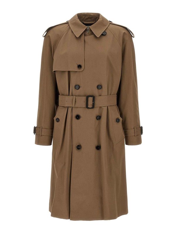 BURBERRY: short coats online - Chestwood Trench Coat