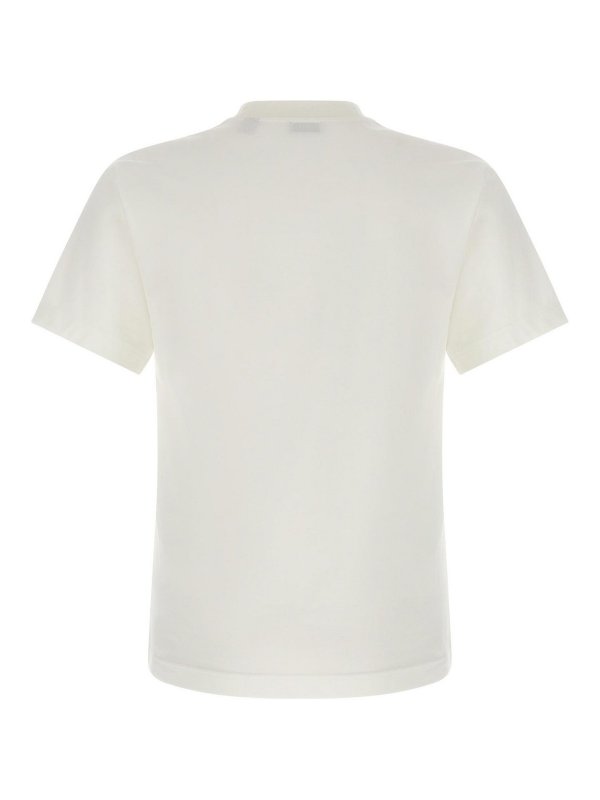 BURBERRY: T-shirts online - T-Shirt - Weiß