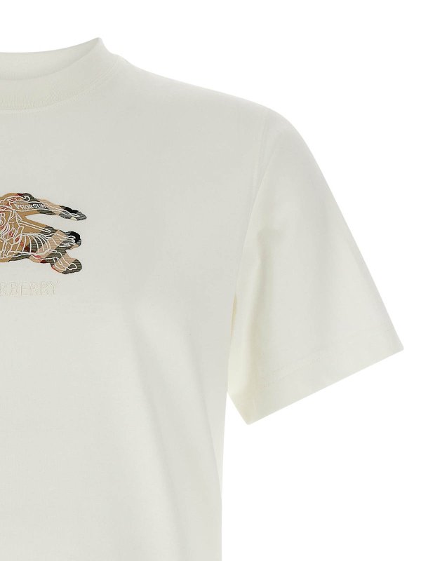 The Best Shops BURBERRY: T-shirts - T-Shirt - Weiß