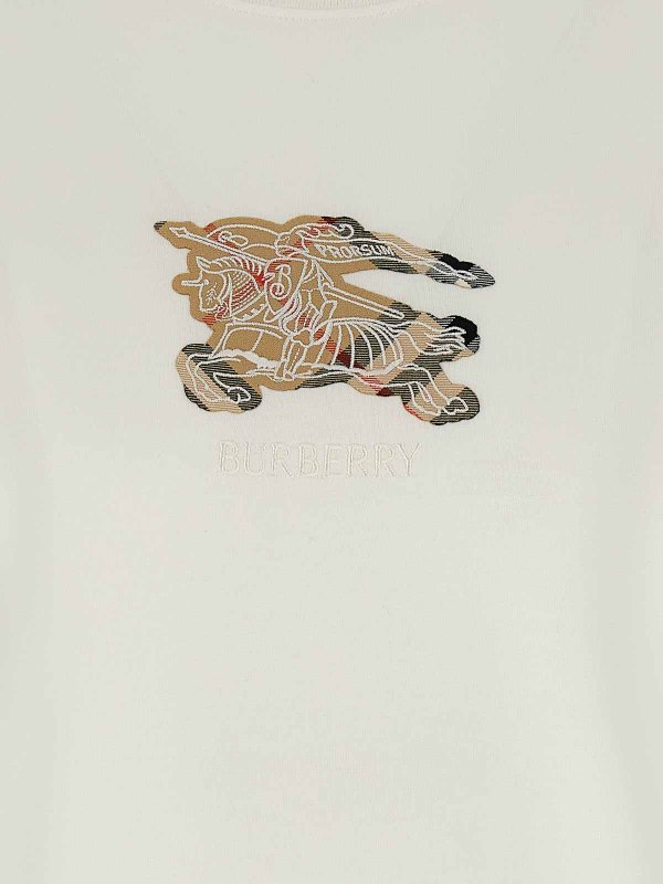T-Shirt - Weiß shop online: BURBERRY
