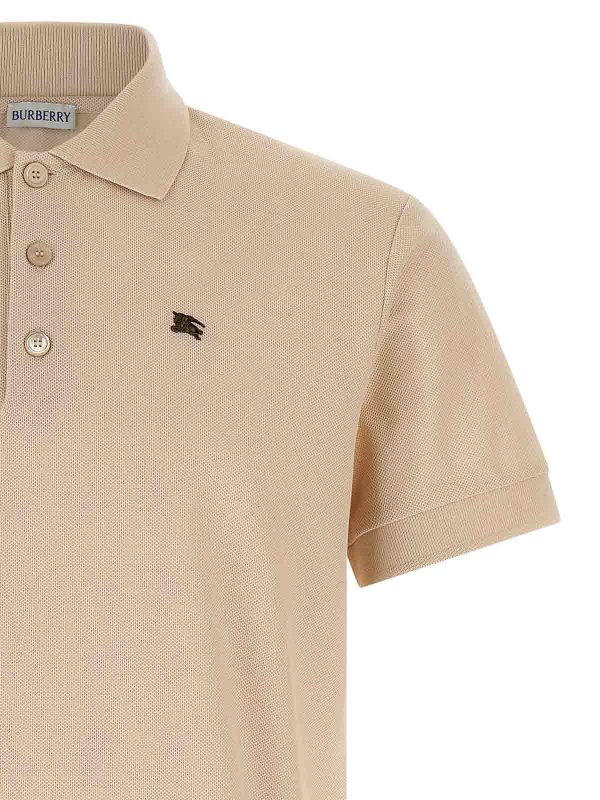 The Best Shops BURBERRY: Poloshirts - Poloshirt - Beige