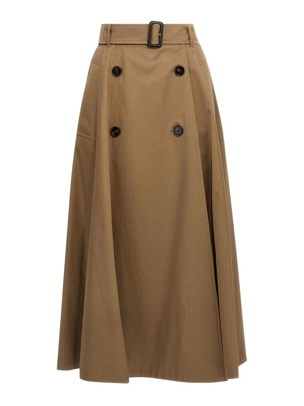 BURBERRY: Knee length skirts & Midi - Brenda Skirt