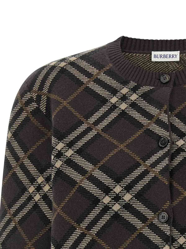 The Best Shops BURBERRY: cardigans - Georgette Cardigan