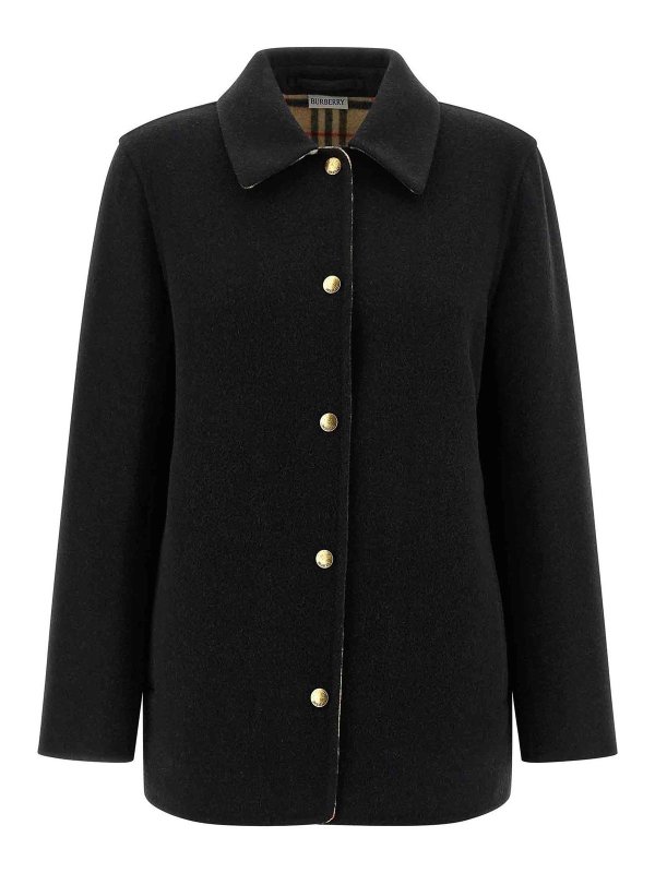 BURBERRY: casual jackets - Check Lining Jacket