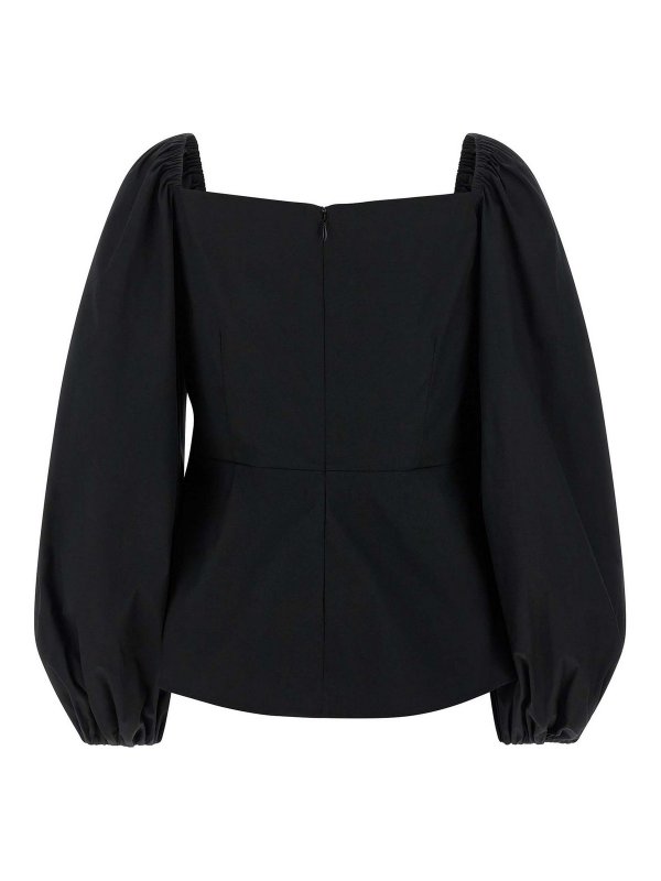 CAROLINA HERRERA: Tops & Débardeurs online - Top - Noir