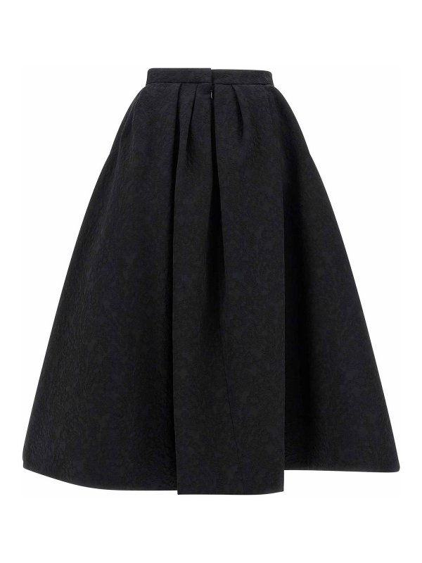 CAROLINA HERRERA: Jupes midi et au genou online - Jupe Midi - Noir
