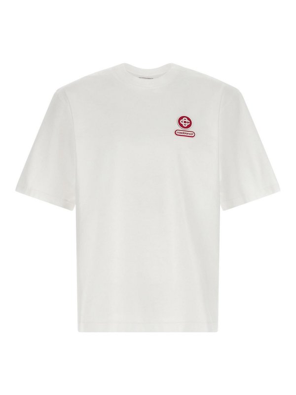CASABLANCA: T-shirts - T-Shirt - Weiß