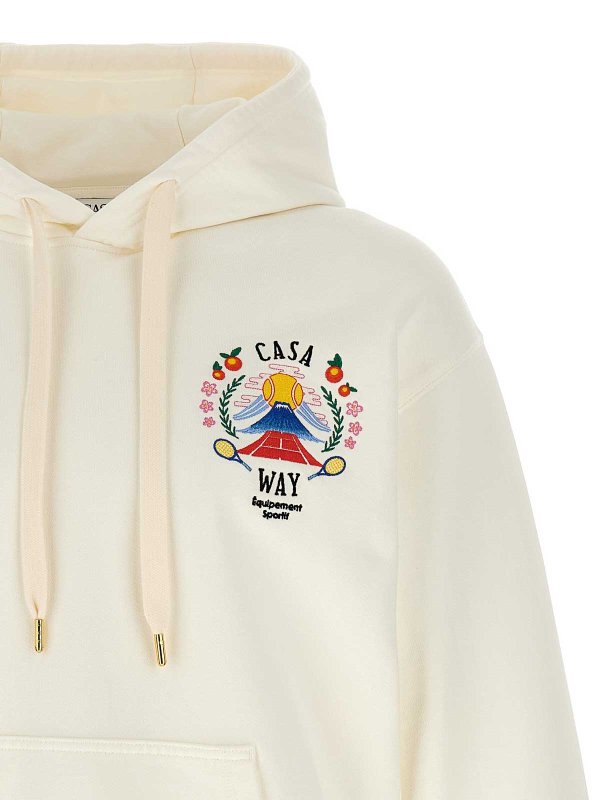 The Best Shops CASABLANCA: Sweatshirts & Sweaters - Casa Way Mountain Sweatshirt