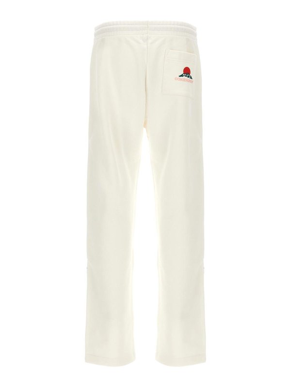 CASABLANCA: スウェットパンツ online - トラックスーツ ボトムス - 白