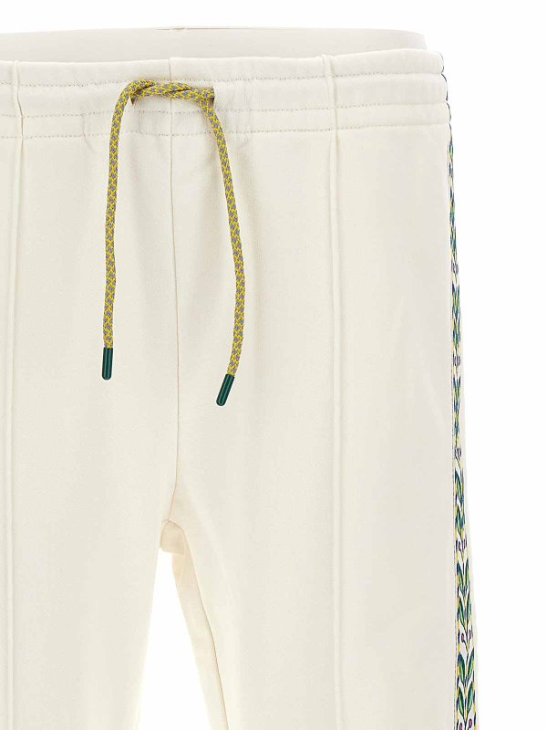 The Best Shops CASABLANCA: スウェットパンツ - トラックスーツ ボトムス - 白