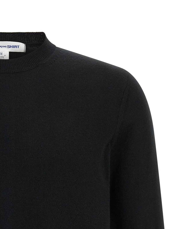 The Best Shops COMME DES GARCONS: crew necks - Intarsia Sweater