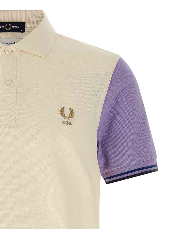 The Best Shops COMME DES GARCONS: shirts - Polo Comme Des Garons Shirt X Fred Perry