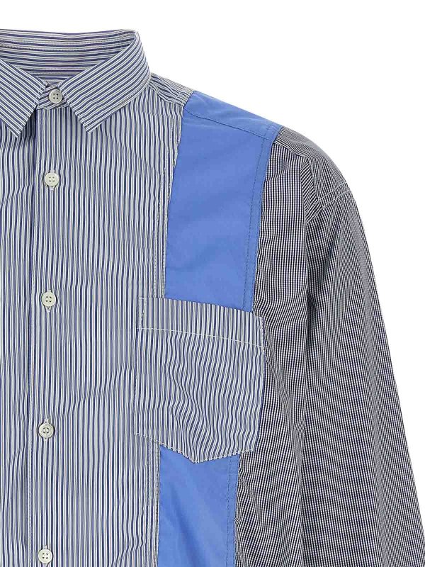 The Best Shops COMME DES GARÇONS HOMMES PLUS: shirts - Patchwork Shirt