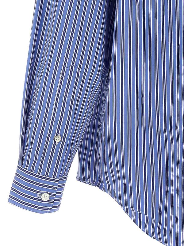 Camicia a strisce patch shop online: COMME DES GARÇONS HOMMES PLUS