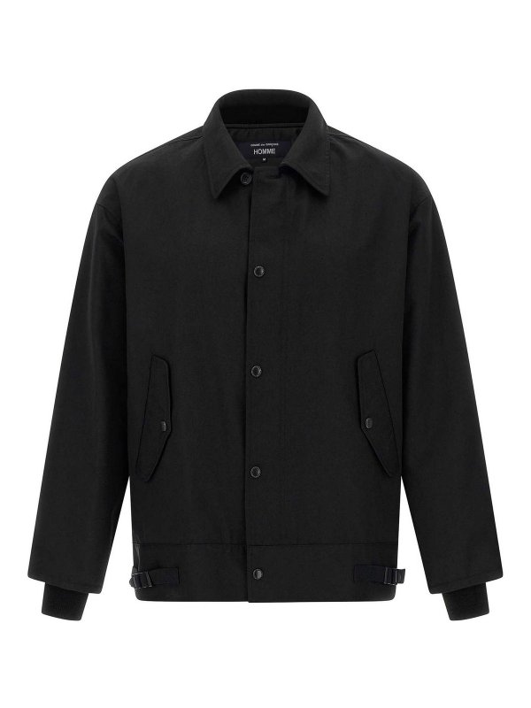 COMME DES GARÇONS HOMMES PLUS: カジュアルジャケット - カジュアルジャケット - 黒
