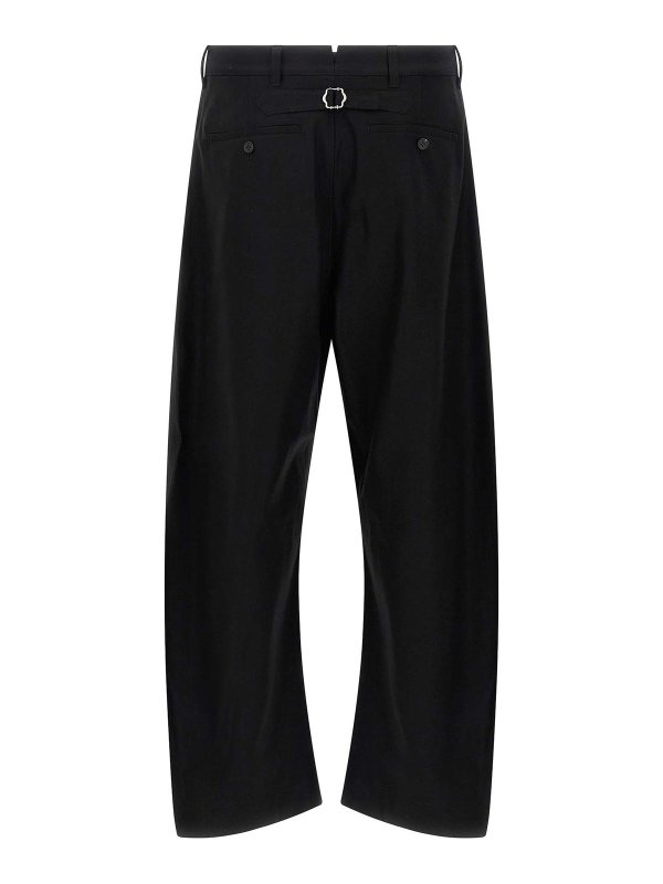 COMME DES GARÇONS HOMMES PLUS: カジュアルトラウザー online - カジュアルパンツ - 黒