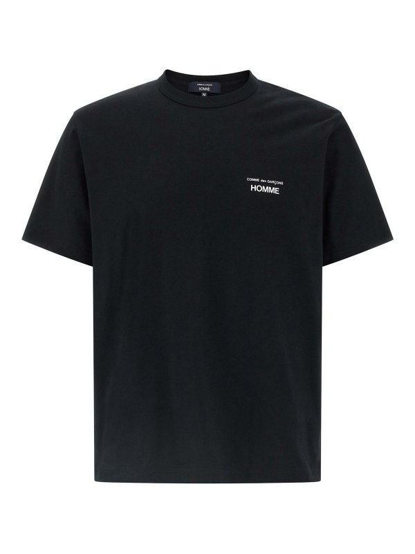 COMME DES GARÇONS HOMMES PLUS: T-shirts - T-Shirt - Weiß