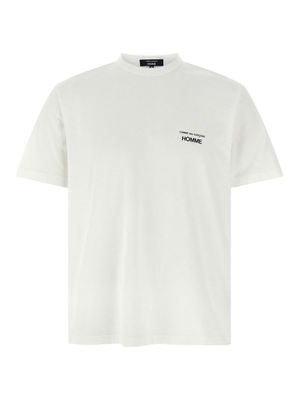 COMME DES GARÇONS HOMMES PLUS: t-shirts - Logo T-Shirt