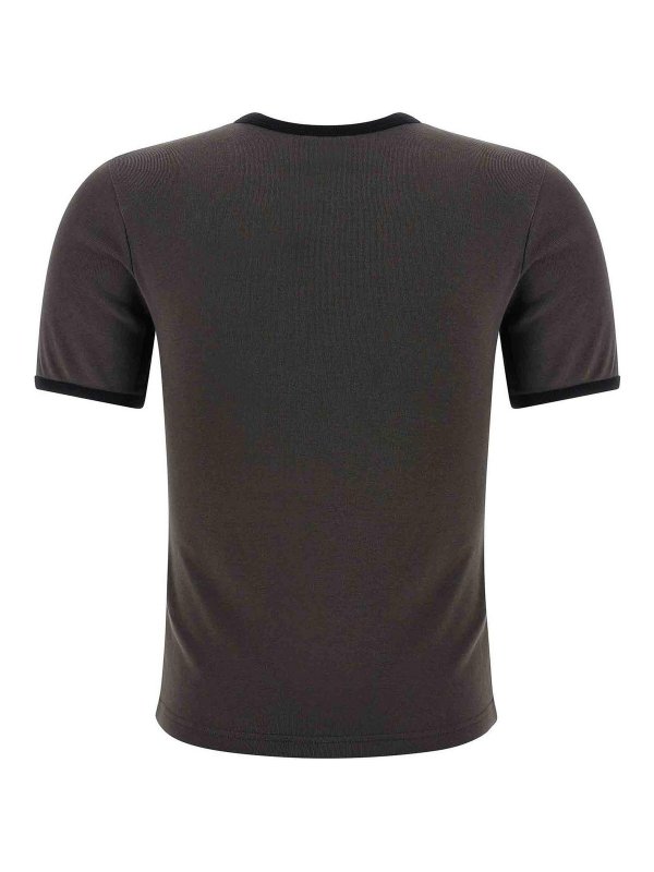 Courreges: Tシャツ online - Tシャツ - グレー