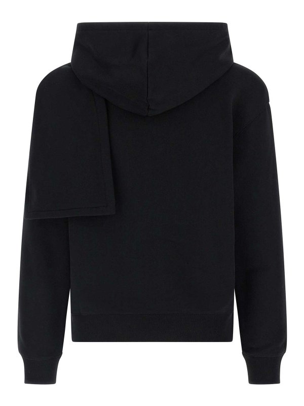Courreges: Sweatshirts & Sweaters online - Hoodie And Scarf