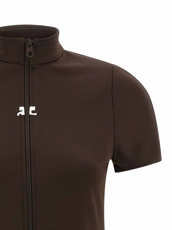 The Best Shops Courreges: ニーレングスドレス - 膝丈ドレス - ブラウン